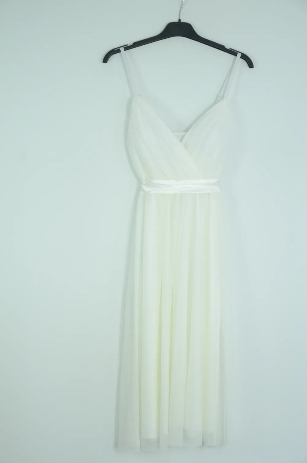 Šaty letní na ramínka dámské (S/M ONE SIZE) ITALSKÁ MÓDA IMPBB22B21841 white S / M