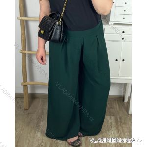 Kalhoty dlouhé dámské nadrozměr (XL/2XL ONE SIZE) ITALSKÁ MÓDA IMWQ24071/DU