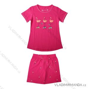 Pyžamo krátké letní dětské dívčí (98-128) WOLF S2265