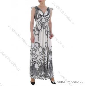 Women's Icecool Sleeveless Long Dress (M/L-XL/2XL) ITALIAN FASHION IMD22196