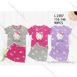 Langarm-Pyjama für Kinder, Jugendliche, Mädchen (116-146) SEASON SEZ22PZ-2603