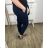 Damen Warmes Langarmkleid (L / XL ONE SIZE) ITALIAN FASHION IM421MIA 2XL/3XL dunkelblau