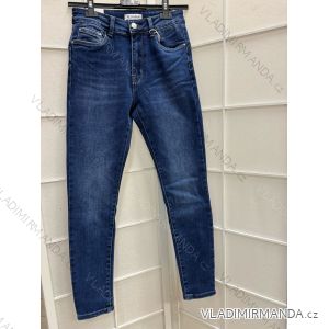 Rifle jeans PUSH-UP dlouhé dámské (29-36)  M.SARA MSR24MS3802-2