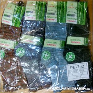 Ponožky teplé dámské zdravotní thermo bambusové (35-42) AMZF PB-815
