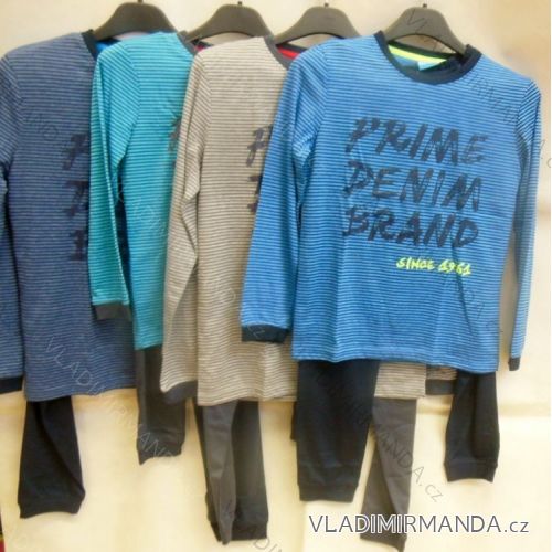 Pyžamo dlouhé dorostenecké chlapecké (134-164) VOGUE IN 76283