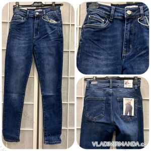 Rifle jeans PUSH-UP dlhé dámske (29-36) M.SARA MSR24MS3802-2/DUR