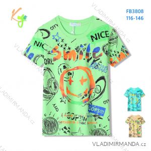 T-Shirt Kurzarm Kinder Jungen (98-128) KUGO FB3808