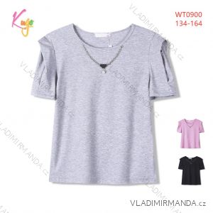 Kurzarm-T-Shirt für Mädchen (134-164) KUGO FL1209