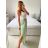 Nohavice harémky letné dlhé dámske (S/M ONE SIZE) TALIANSKA MÓDA IMM239535UN/DU tmavě modrá