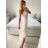 Nohavice harémky letné dlhé dámske (S/M ONE SIZE) TALIANSKA MÓDA IMM239535UN/DU tmavě modrá
