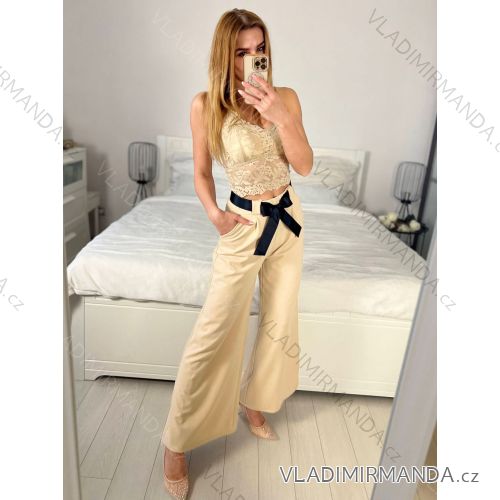 Gestrickter Rollkragenpullover für Damen mit langen Ärmeln (Einheitsgröße S/M) ITALIAN FASHION IM323001