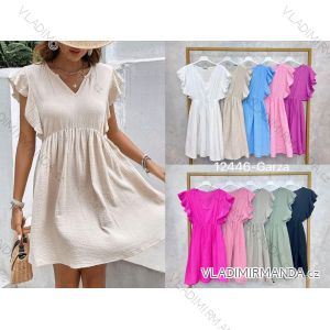 Women's Long Sleeve Shirt Dress (S/M/L ONE SIZE) ITALIAN FASHION IMC22658