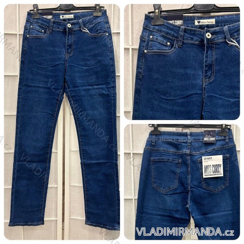 Rifle jeans dlouhé dámské (30-38) MISS CURRY MA124MD7035-1 modrá 36