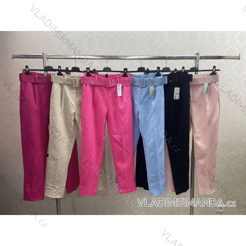 Women's Long Pockets Pants (S/M ONE SIZE) ITALIAN FASHION IMWKK232876