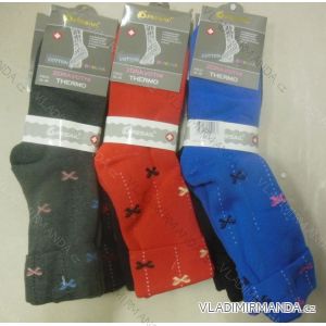 Ponožky teplé zdravotní thermo bavlněné dámské (35-42) PESAIL F3012