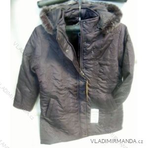 Bunda kabát zimní dámský nadrozměrný (l-4xl) WANG BZ1502