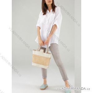 Women's Long Sleeve Hoodie Dress (S / M ONE SIZE) ITALIAN FASHION IMWA216095