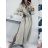 Damen Langarm Hoodie Kleid (S / M ONE SIZE) ITALIAN FASHION IMWA216095