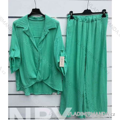 Women's Long Sleeve Hoodie Dress (S / M ONE SIZE) ITALIAN FASHION IMWA216095
