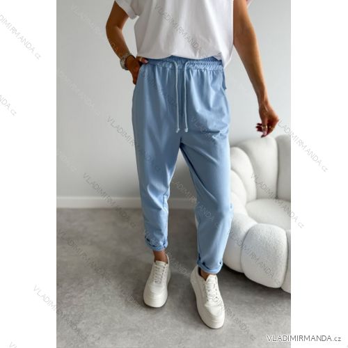 Tepláky dlouhé dámské (S/M/L ONE SIZE) ITALSKÁ MÓDA IMWDK24002