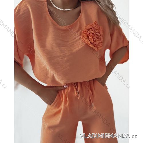 Women's Long Sleeve Hoodie Dress (S / M ONE SIZE) ITALIAN FASHION IMWA216095