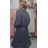 Women's Long Sleeve Shirt Dress (S/M ONE SIZE) ITALIAN FASHION IMWD232607 -   white -   56/58