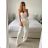Kalhoty dlouhé elegantní dámské (S/M ONE SIZE) ITALSKÁ MÓDA IMPLP2437150090/DU -   Černá -   S/M