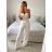 Kalhoty dlouhé elegantní dámské (S/M ONE SIZE) ITALSKÁ MÓDA IMPLP2437150090/DU -   Černá -   S/M