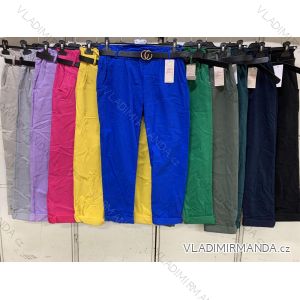 Women's Long Stretch Pants (L/XL ONE SIZE) ITALIAN FASHION IMC23090