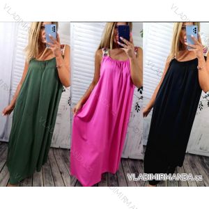 Sommerkleid Carmen aus Musselin für Damen (Einheitsgröße S/M) ITALIAN FASHION IMWE231506