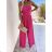 Women's Long Sleeve Hoodie Dress (S / M ONE SIZE) ITALIAN FASHION IMWA216095