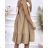 Women's Long Sleeve Hoodie Dress (S / M ONE SIZE) ITALIAN FASHION IMWA216095