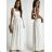Women's Long Chiffon Short Sleeve Dress (S/M ONE SIZE) ITALIAN FASHION IMWGM23456