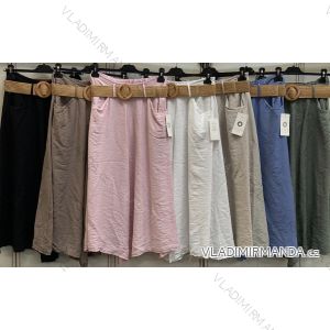 Women's Belted Long Skirt (S/M/L ONE SIZE) ITALIAN FASHION IMC24208