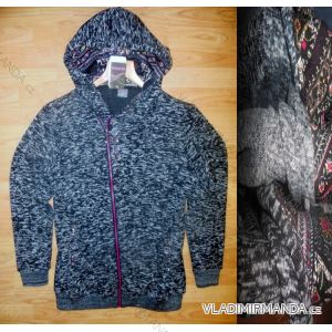 Mikina teplá dámská zip s kapucí (m-xxl) EPISTER 57327