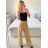 Trägerloses Tanktop für Damen (S/M ONE SIZE) ITALIAN FASHION IMPLP2360370055 -   schwarz -   S / M
