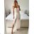 Women's Elegant Long Sleeve Dress (S / M ONE SIZE) ITALIAN FASHION IMWP21u3727