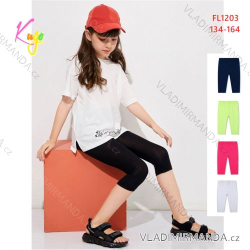 Leggings hot long kids teen girl (116-146) KUGO FL6752