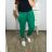 Women's Plus Size Stretch Pants (54/56/58 ONE SIZE) ITALIAN FASHION IM424101 44/46 Green