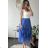 Sukně dlouhá tylová dámská (S/M ONE SIZE) ITALSKÁ MÓDA IMD24096/DR