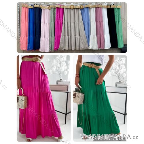 Kleid mit 3/4 Ärmeltasche für Damen (uni sl) ITALIAN Fashion IM3181746