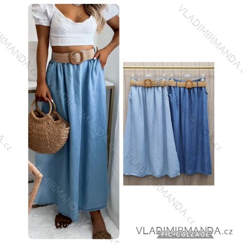 Kleid mit 3/4 Ärmeltasche für Damen (uni sl) ITALIAN Fashion IM3181746