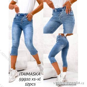 Rifle jeans 3/4 dlhé dámske (XS-XL) ITAIMASKA ITA245991a