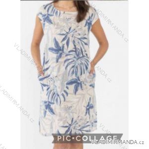 Šaty letní krátký rukáv dámské (S-2XL) ITALSKÁ MÓDA IMWC24233