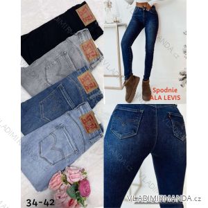 Rifle jeans dlouhé dámské (34-42) JEANS JAW24375