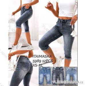Rifle jeans 3/4 dlhé dámske (XS-XL) ITAIMASKA ITA245989