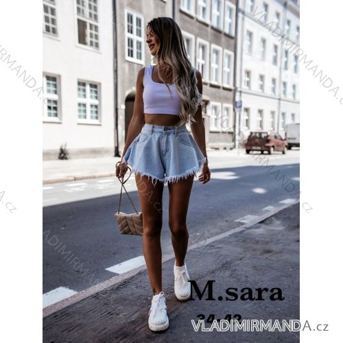 Kraťasy riflové dámské (32-42 / XS-XL) M.SARA MSR24436