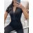 Women's Long Elegant Long Sleeve Jumpsuit (S/M ONE SIZE) ITALIAN FASHION IMWA23289