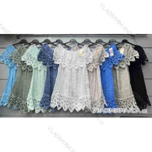 Women's Elegant Lace Sleeveless Dress (S/M ONE SIZE) ITALIAN FASHION IMWGS231829