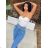 Women's Strappy Tank Top (S/M ONE SIZE) ITALIAN FASHION IMWAE24051